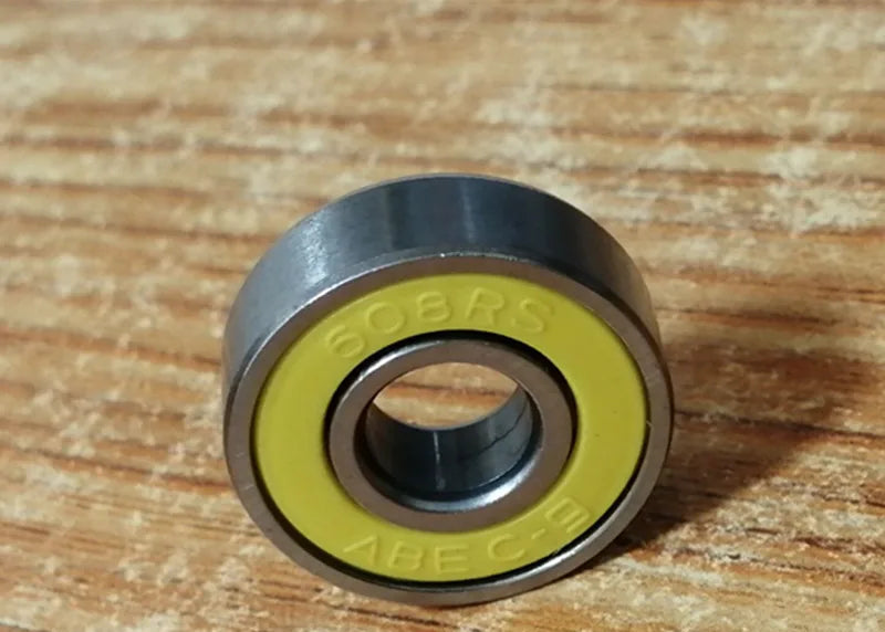 Lot de 10 roulements à billes ABEC 9 608 2RS en acier inoxydable