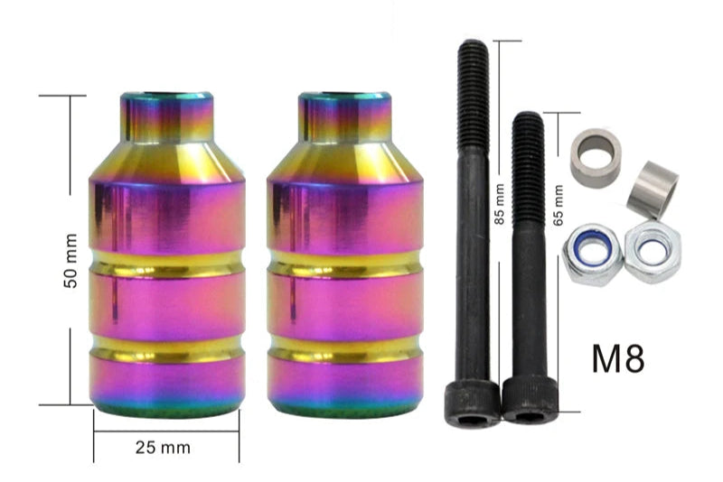 Lot de 2 Pegs en aluminium