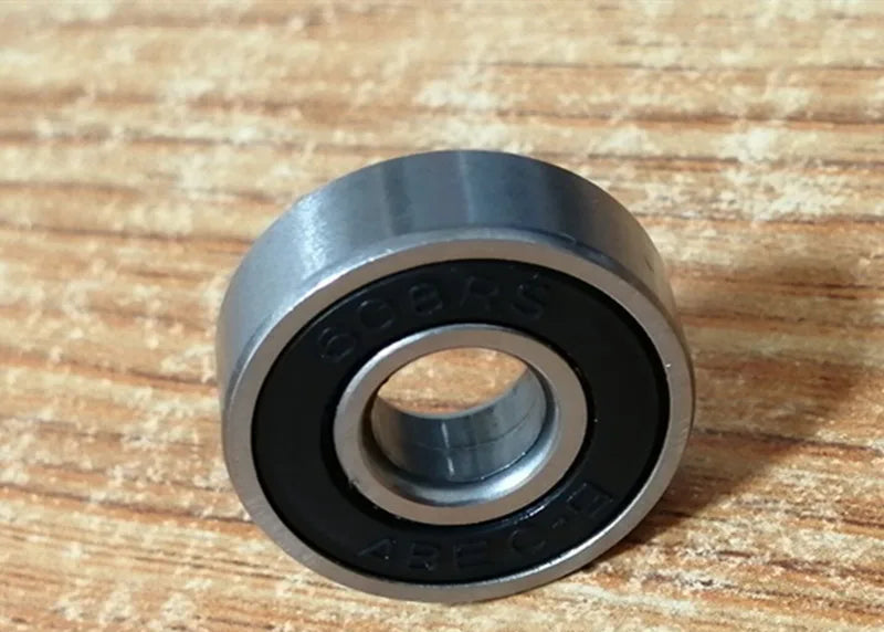 Lot de 10 roulements à billes ABEC 9 608 2RS en acier inoxydable
