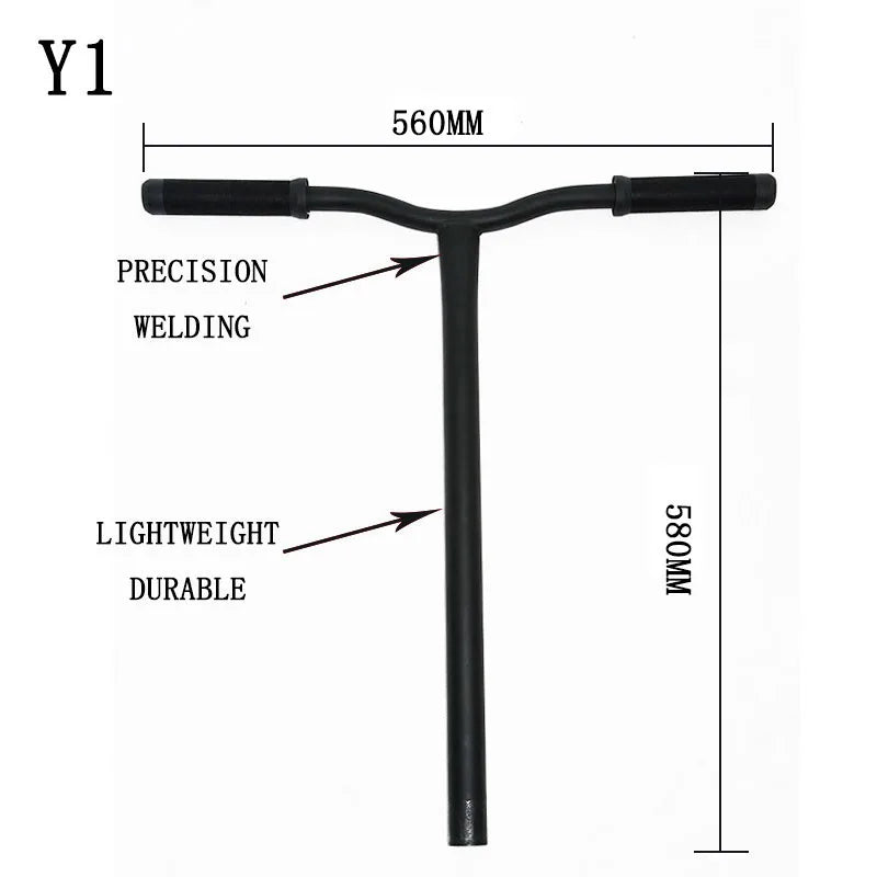 Guidon de trotte HIC SCS en aluminium