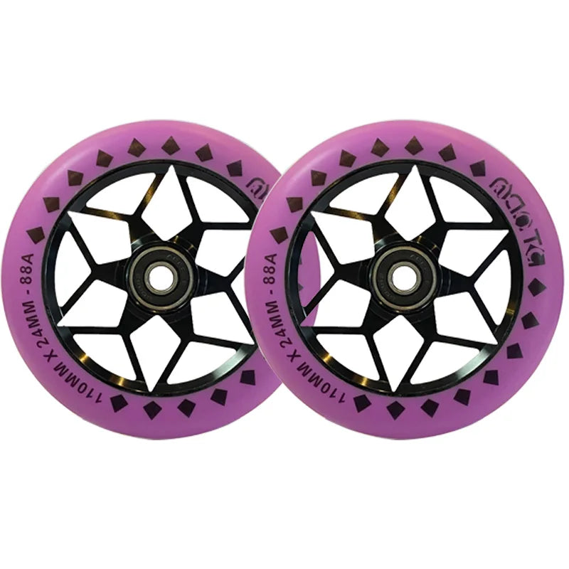 2 Roues motif losange