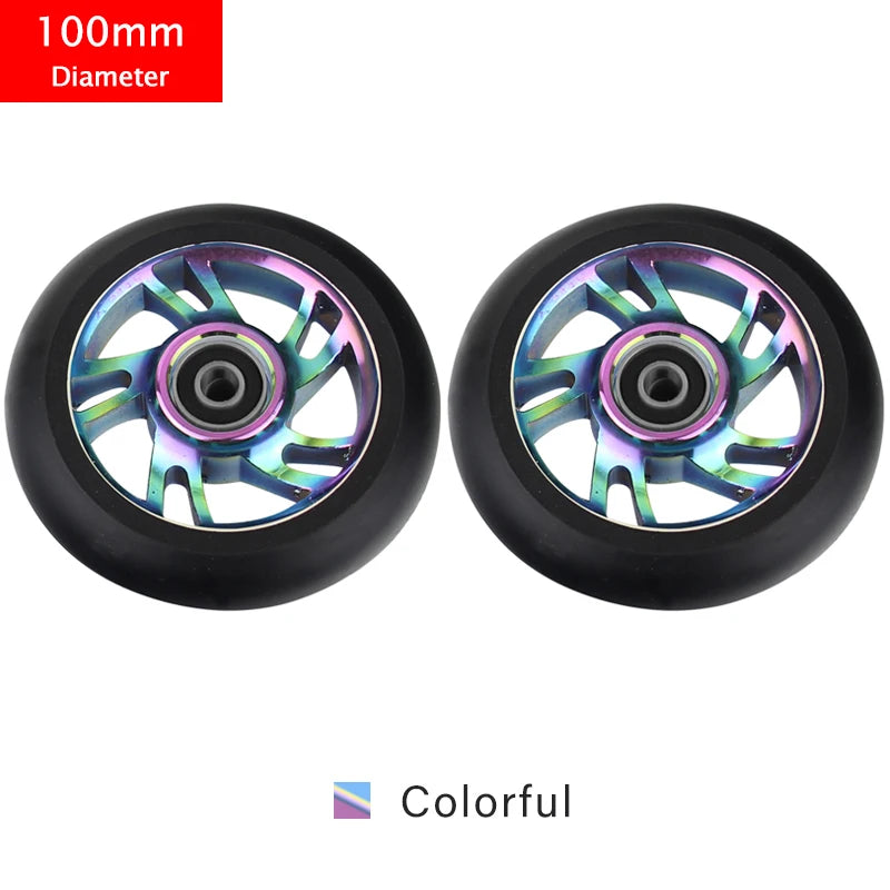 2 Roues motif Spirales, 7x, 5X