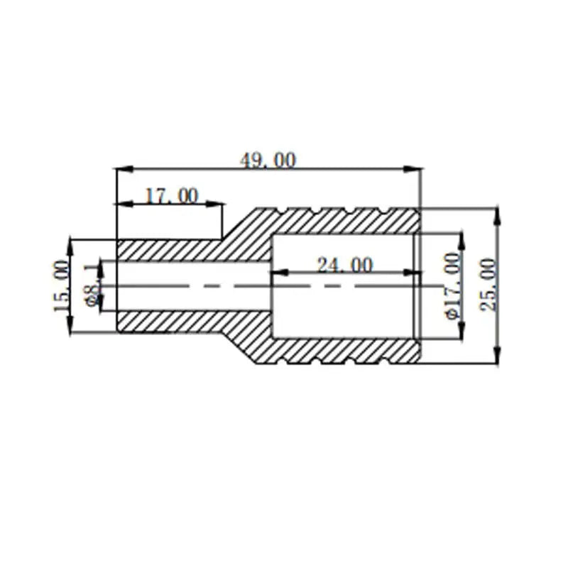 2 pcs Pegs aluminium