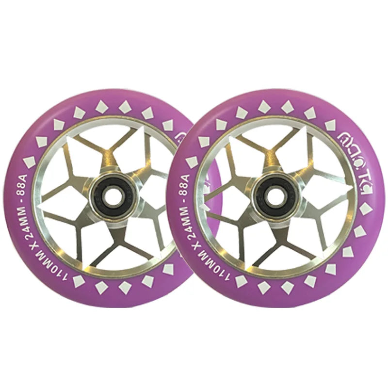 2 Roues motif losange