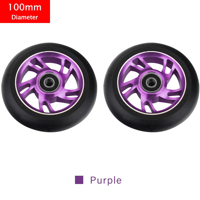 2 Roues motif Spirales, 7x, 5X