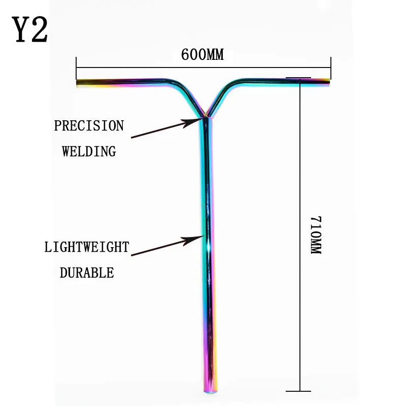 Guidon de trotte  HIC SCS en aluminium
