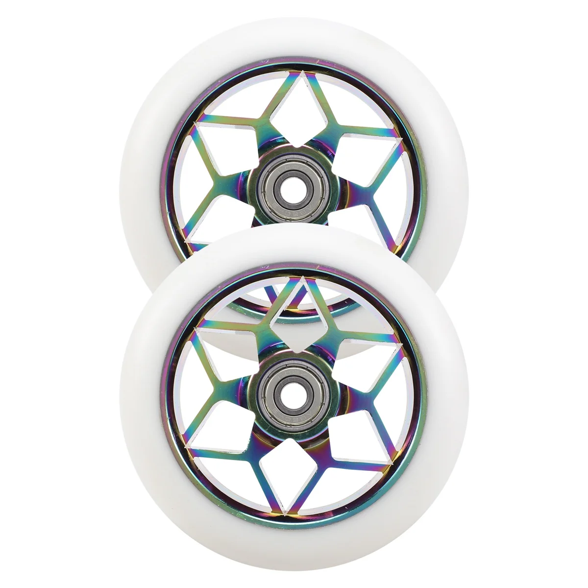 2  Roues motif losange
