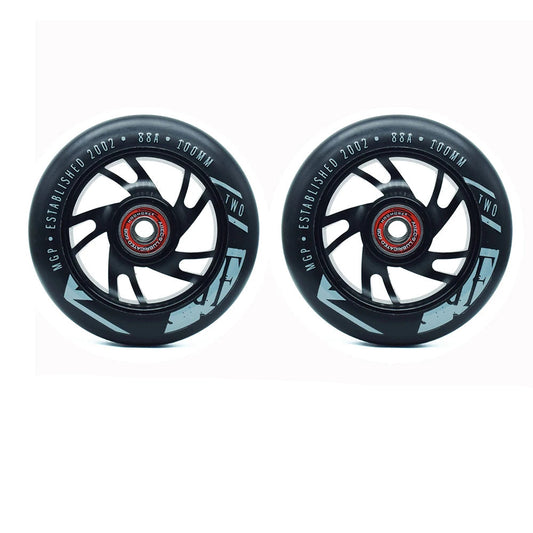 2 Roues motif 5x, spirale 2x