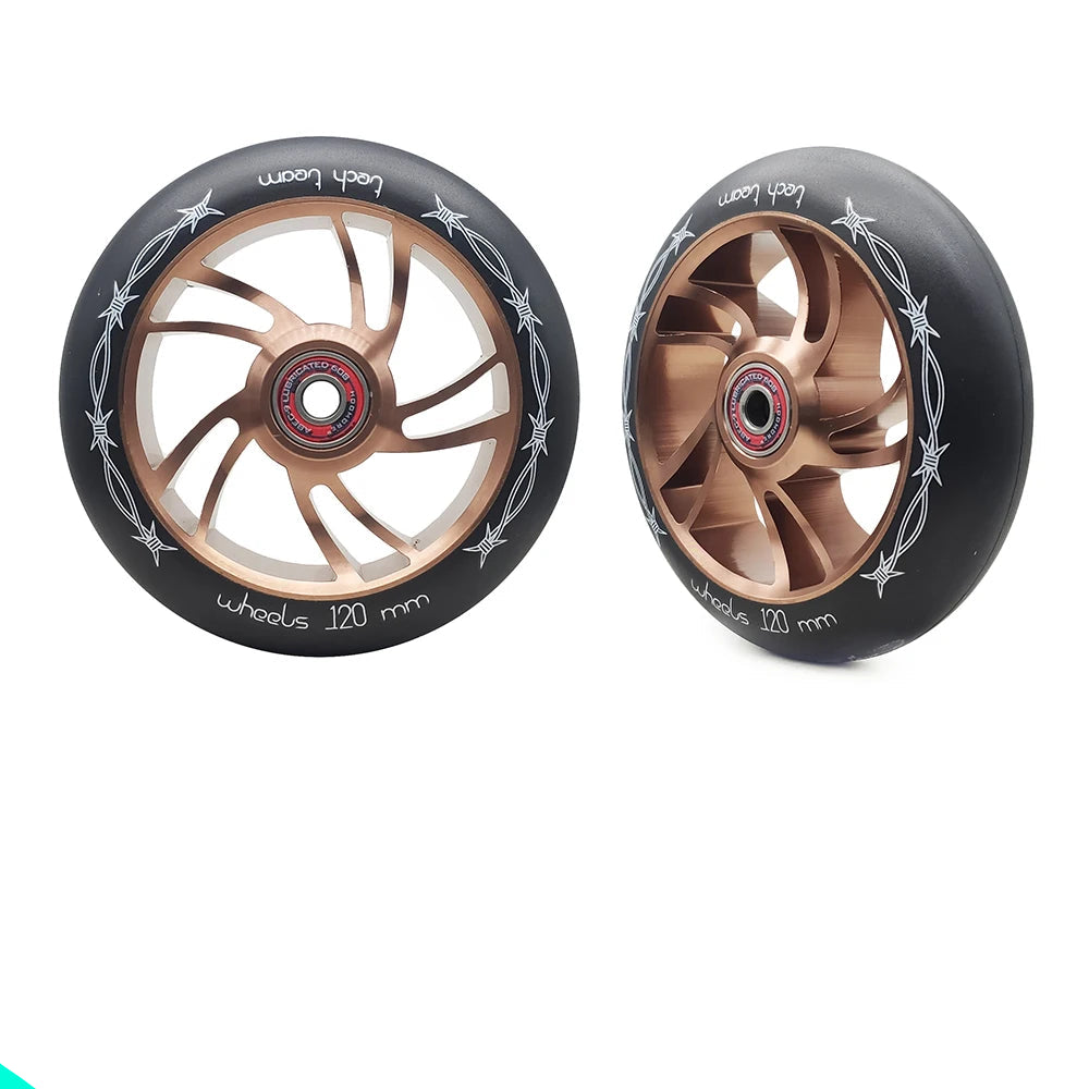 2 Roue de trotte en Alliage d'Aluminium