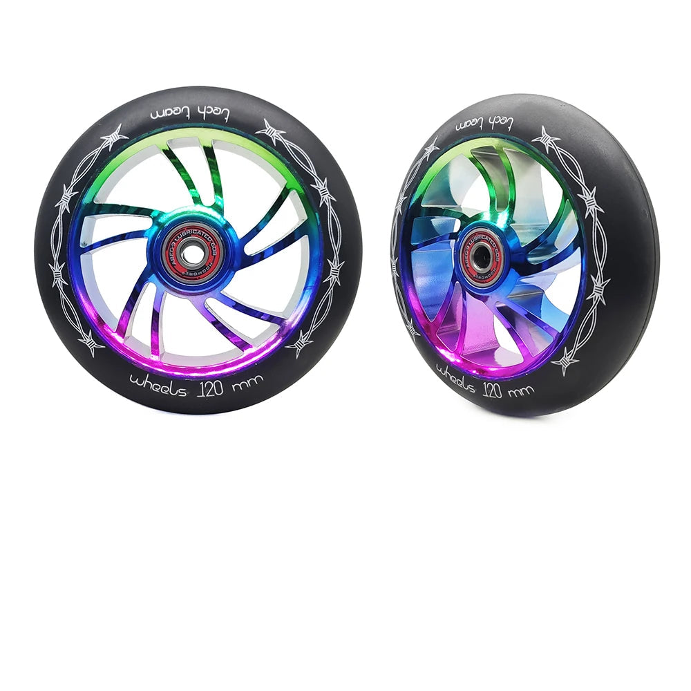 2 Roue de trotte en Alliage d'Aluminium